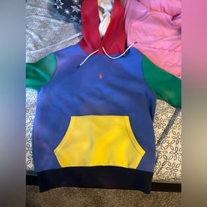 Multicolor Polo Hoodie